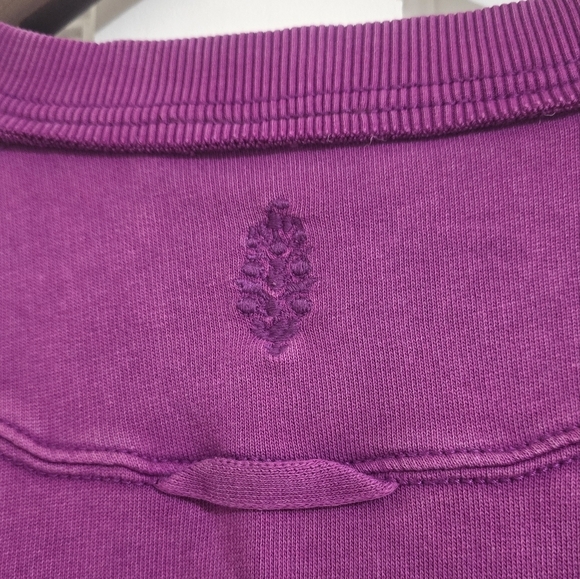 NWT Free People Movement x Hatch Purple Crewneck Sweatshirt Size M - Picture 6 of 8